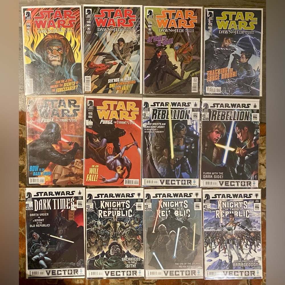 Dark Horse Star Wars Comic lot GREAT ISSUES!! NM to M
